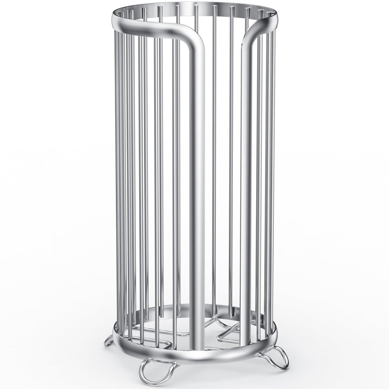 Porte-papier hygiénique, Argent argent
