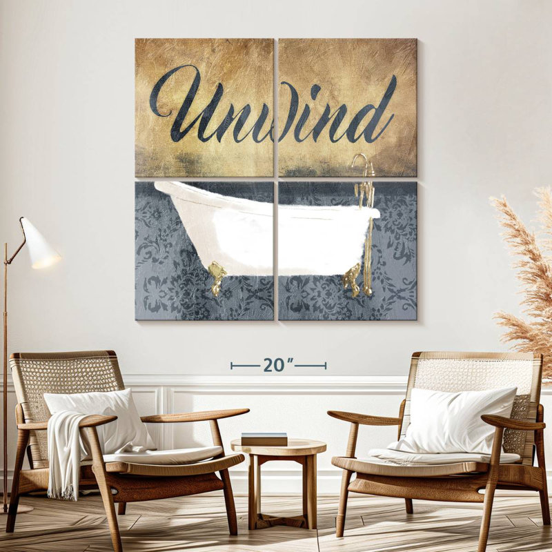 Kema Gray Slate Unwind, H 57 po x l 57 po