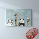 Houchin Chubby Bubbly Print on Wrapped Canvas