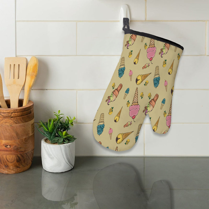 Fresh Feast Oven Mitt Cotton Twill