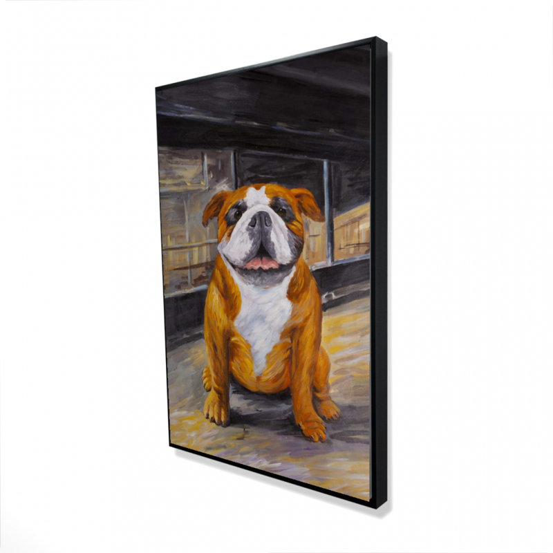 " Smiling Bulldog "