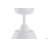 52" Ceiling Fan with Light and Remote, Modern White LED Ceiling Fan with Lights, Damp Rated, Indoor/Outdoor Ceiling Fan-1908517406