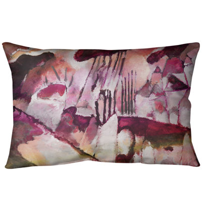 Oreiller avec coussin lombaire avec pluie paysage