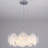 6 - Light Murano Cloud Glass Chandelier