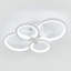 Maser LED Semi Flush Mount
