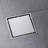 6 Inch Square Shower Floor Drain-122460828