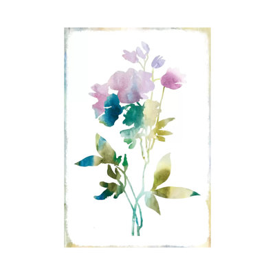 Summer Botanical II - Wrapped Canvas Painting
