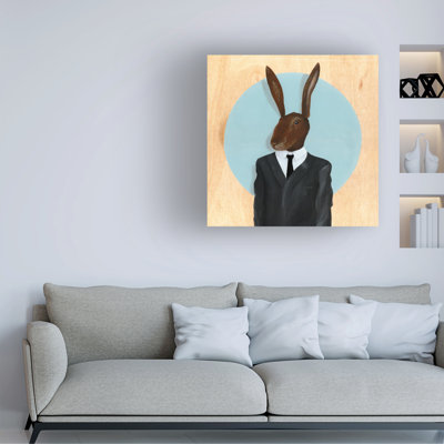 Célèbre quand mort, David Lynch, lapin sur toile
