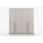 Demeta 4 Door Laminate Wardrobe-2127252464