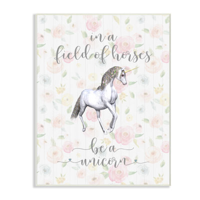 « be a licorne », impression