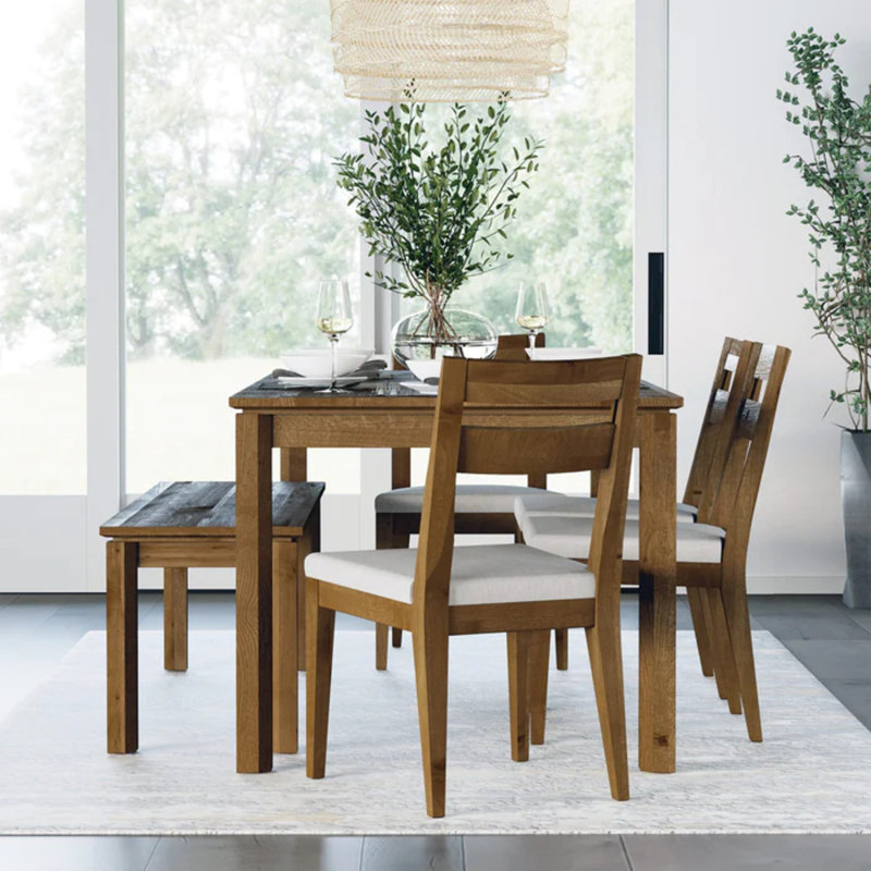 Table de salle à manger Godart, H 30 po x L 84 po x l 42 po