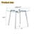 Modern Round Clear Tempered Glass Dining Table-1166428360-1166451391