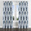 Rideaux modernes pour chambre à coucher - Rideau à œillets scandinave Baljit - 1 panneau-2075147339-2075147342
