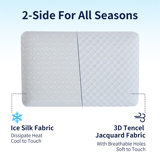 Slim Pillow For Side Back Stomach Sleepers,