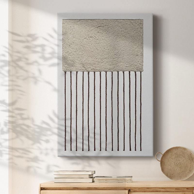 Monolithe II sur toile, H 12 po x l 8 po