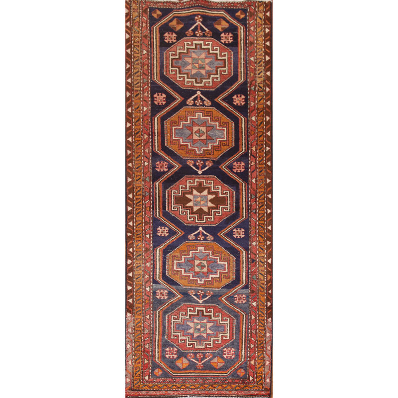 Tapis de couloir bleu marine 3 x 10