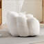 Fauteuil à billes pour salon, chambre à coucher et salle de loisirs (blanc)-1943514973