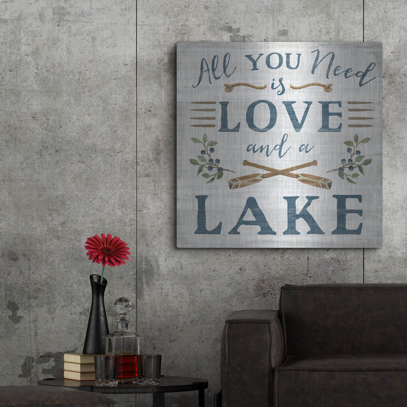 «Lakeside Retreat VI» par Silvia Vassileva, H 36 po x l 36 po