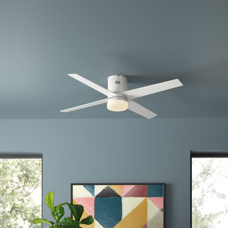 Poppe 52'' Ceiling Fan with LED Lights