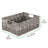 mDesign Woven Farmhouse Pantry Food Storage Bin Basket Box-87890133-87890136