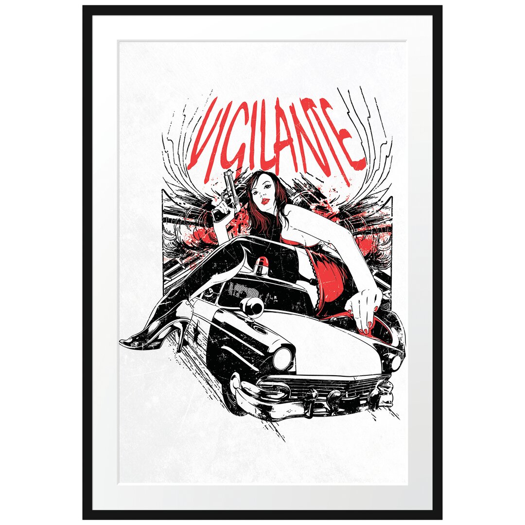 Gerahmtes Poster Vigilante Light