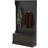 3-In-1 Entryway Hall Tree with Storage Bench, Coat Rack with Four Hooks and Shoe Storage-443797503