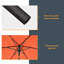 Ricki 7.5' Hexagonal Market Umbrella-1960245134