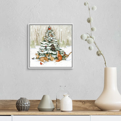 Meadowbrook " Woodland Critters " by Susan Winget Painting Print