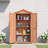 Outdoor Lockable 3 ft. W x 2 ft. D Solid Wood Vertical Storage Shed-98667795