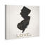 « new jersey love », impression sur toile tendue encadrée-18862817