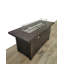 Table de foyer d'extérieur au propane en acier Vannida-874502231-872109284