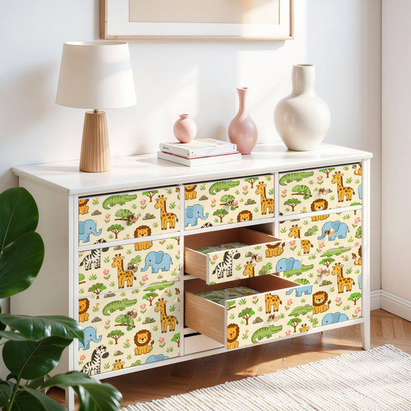 Papier peint adhésif tropical Tropical