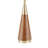 Stringer Architectural Triangular Table Lamp