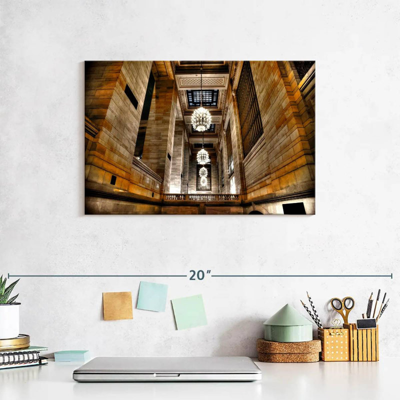 Rorry Grand Central Terminal Interior, 8" H x 12" W