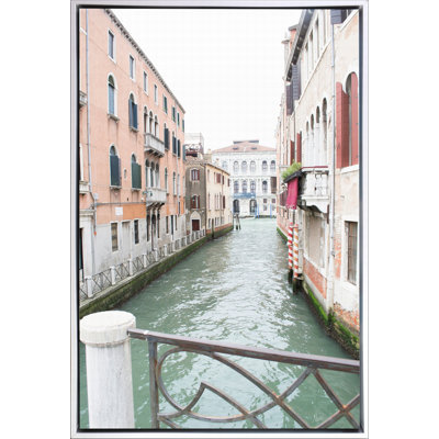 Venice Canal I Canvas Wall Art