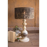 Siller Metal Lamp