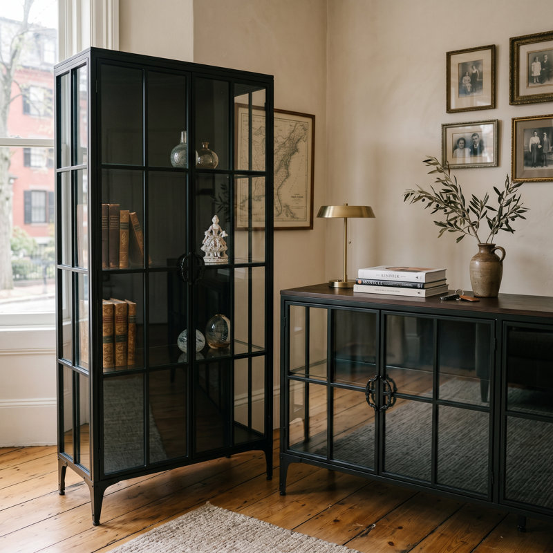 94.5” W Sideboard 2 Set