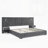 Upholstered Bed Frame With Headboard-1420061660-1420061658