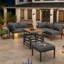 5 Person Garden Lounge Set With Cushions  And Coffee Table Grey
