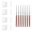 Pakkawood Chopsticks, Ceramic Rests and Sauce Bowls