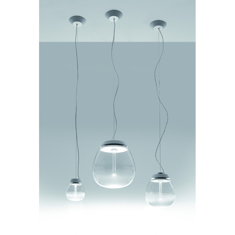 Empatia Small 11W Dimmable LED Glass Pendant Light