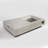 60Inch Concrete Fire Pit Table