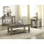 Table basse et canapé gris 1 pièce avec 2 tiroirs