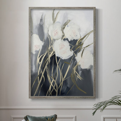 Reproduction encadrée FLORAL Series DCLxxv - bois massif