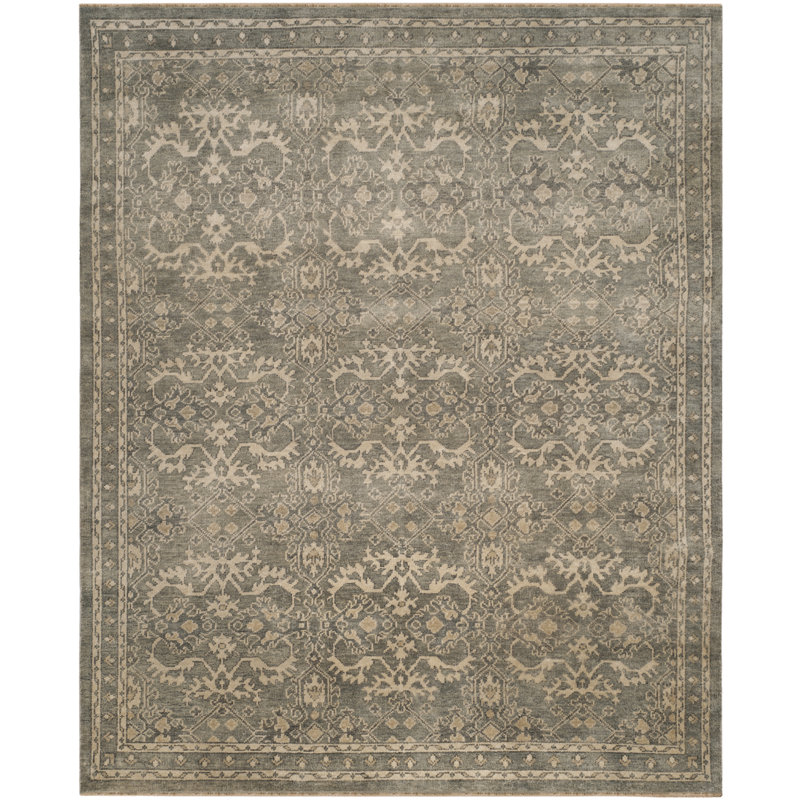 Solomon Hand-Knotted Wool Oriental Rug, Rectangle 8' x 10'
