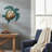 Metal Sea Turtle Wall Décor Blue and Brown Coastal Art Accent