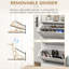 16 Pair Flip Down Shoe Storage
