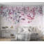 Papier peint botanique - rose brumeux-178359066