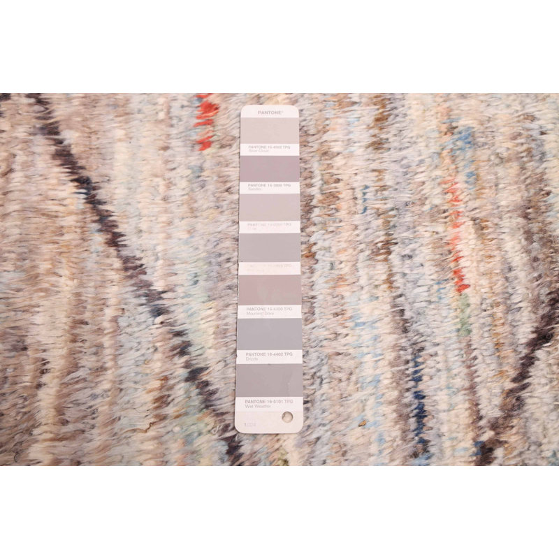 Tapis gris Pak Finest Marrakesh 8 pi 1 po x 9 pi 9 po