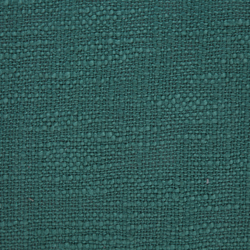 Housse de coussin décoratif couleur unie 100% coton faite à la main Everyday, Vert, Polyester/ bourre en polyester